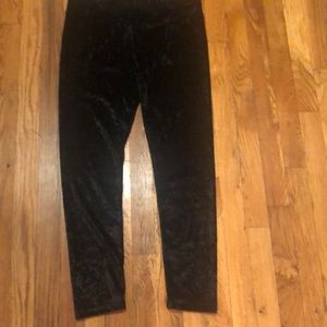 VELVET LEGGINGS
